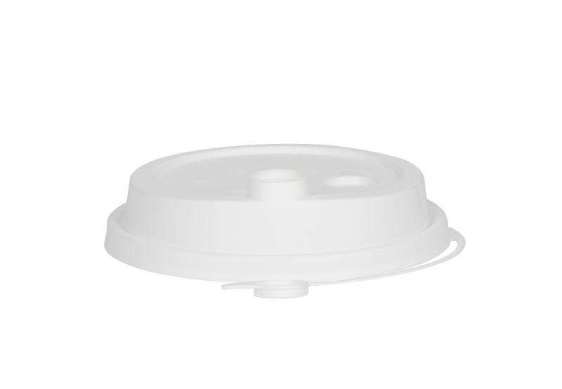 White Lid with attached stopper 1
